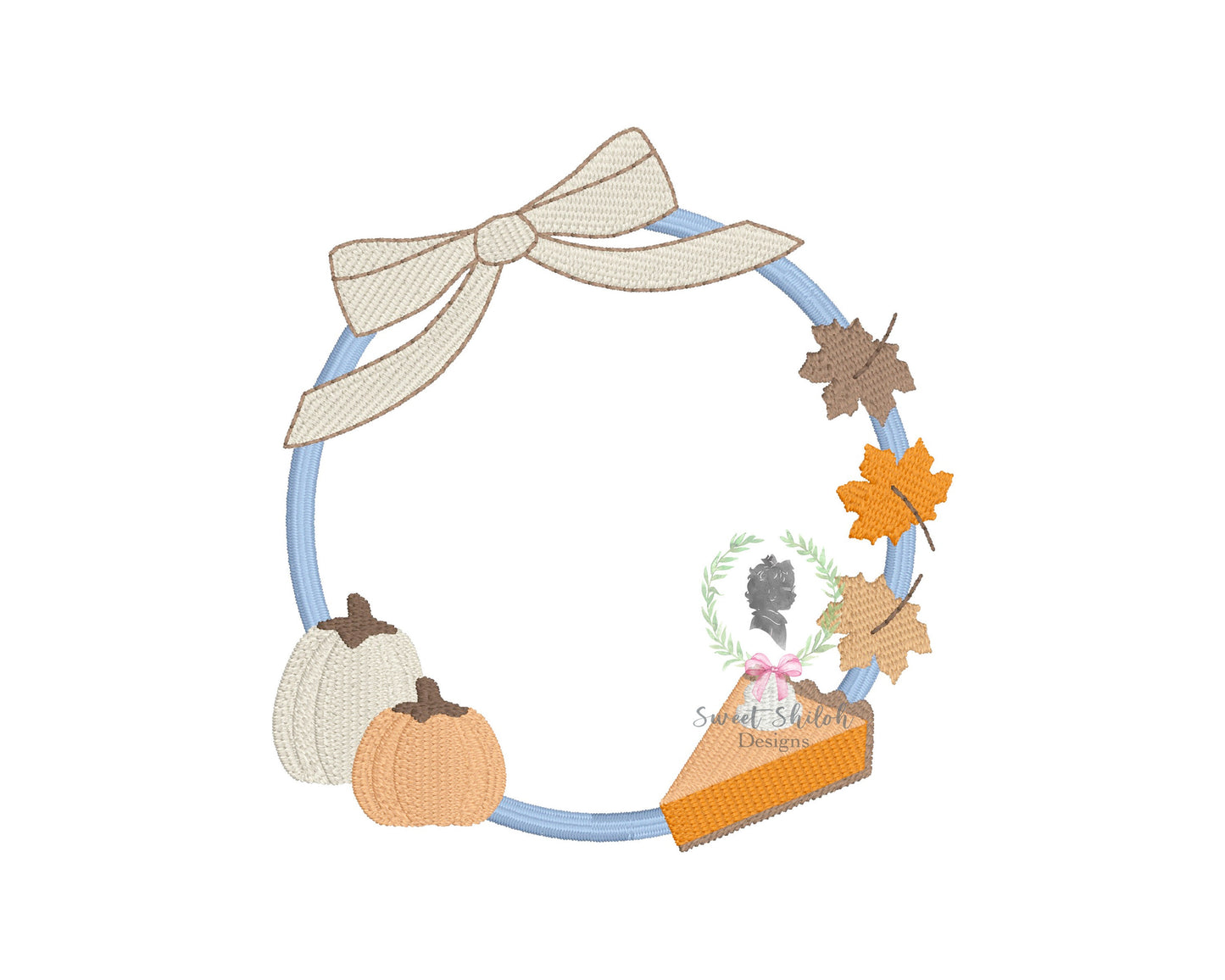 Pumpkin Pie Frame Fill