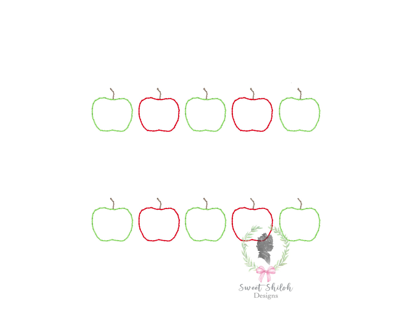 Apple Row Frame Vintage