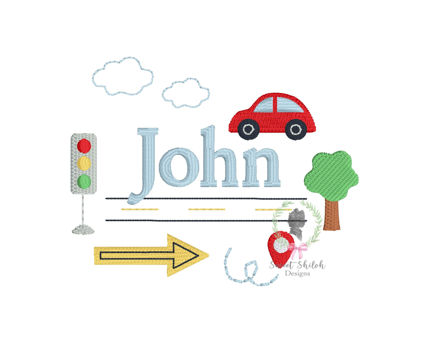 Build Your Own Traffic Monogram Set