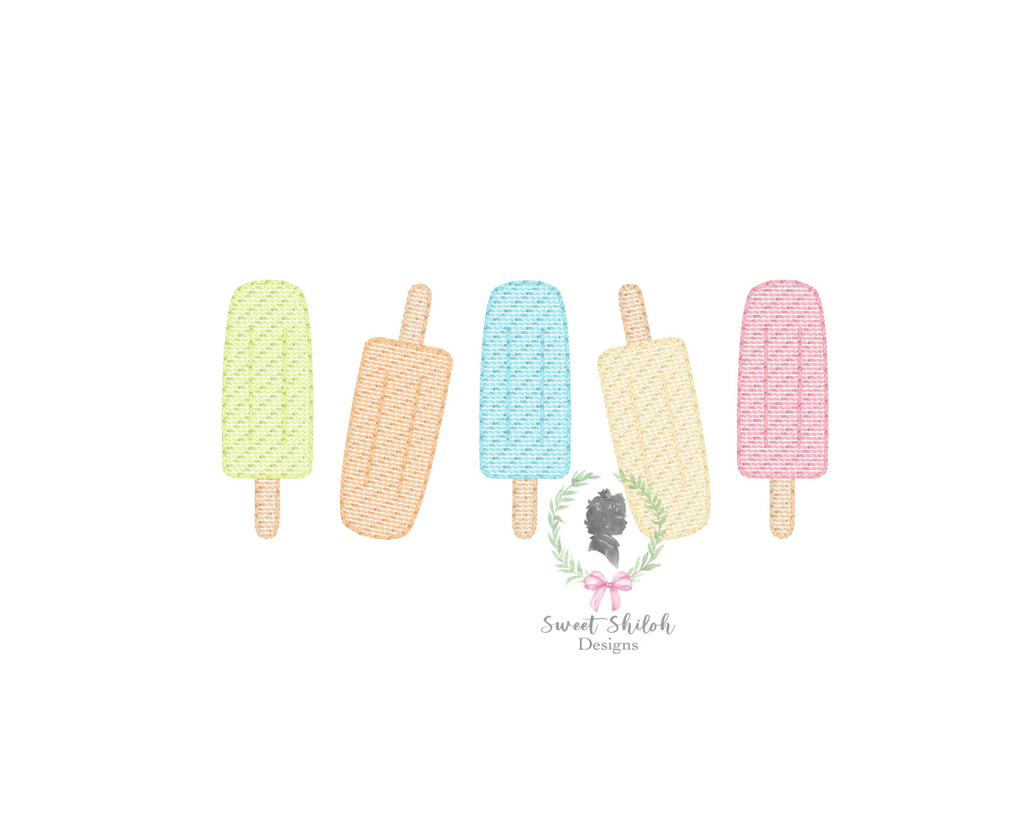 Popsicle Row Sketch