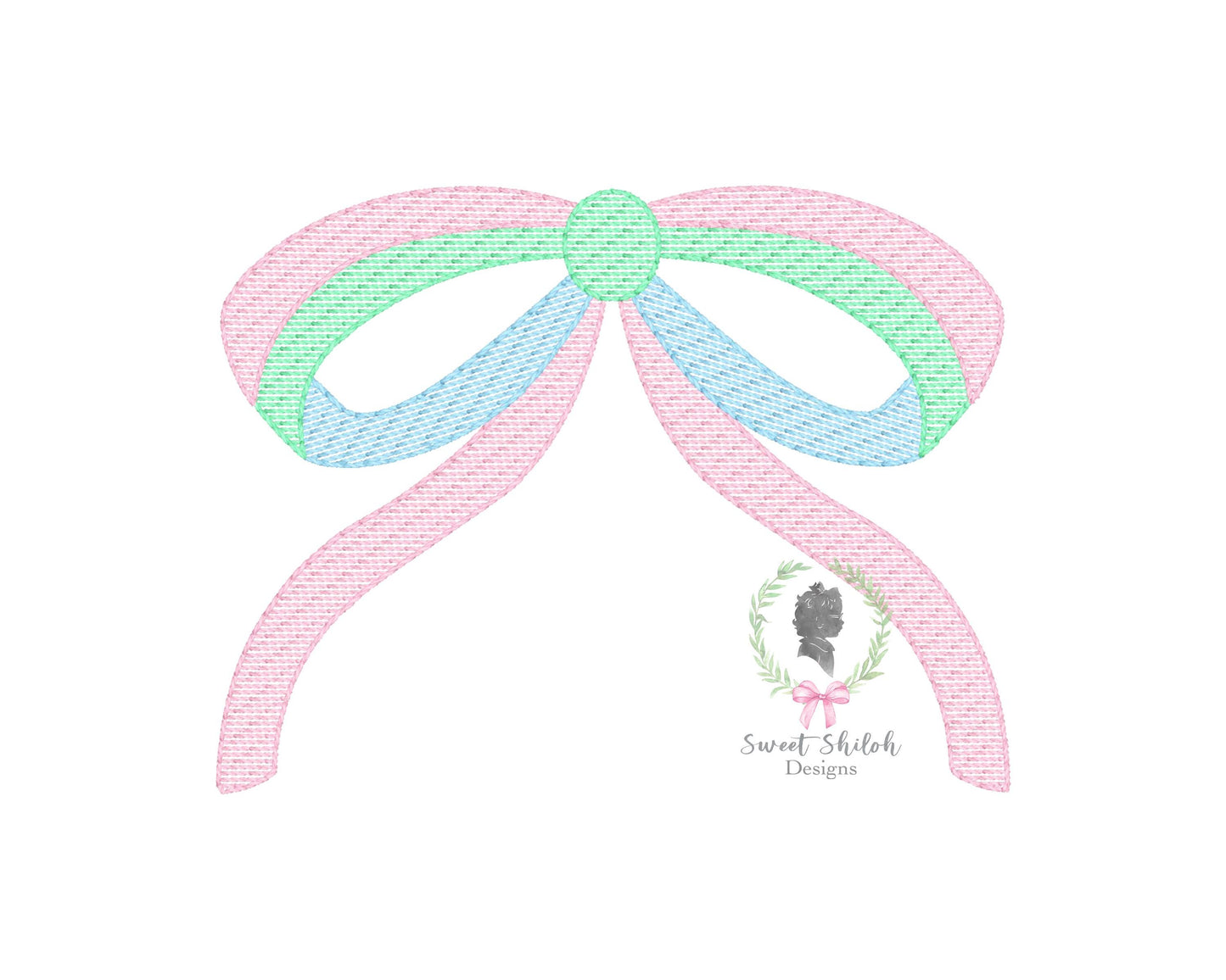 Rainbow Bow Sketch