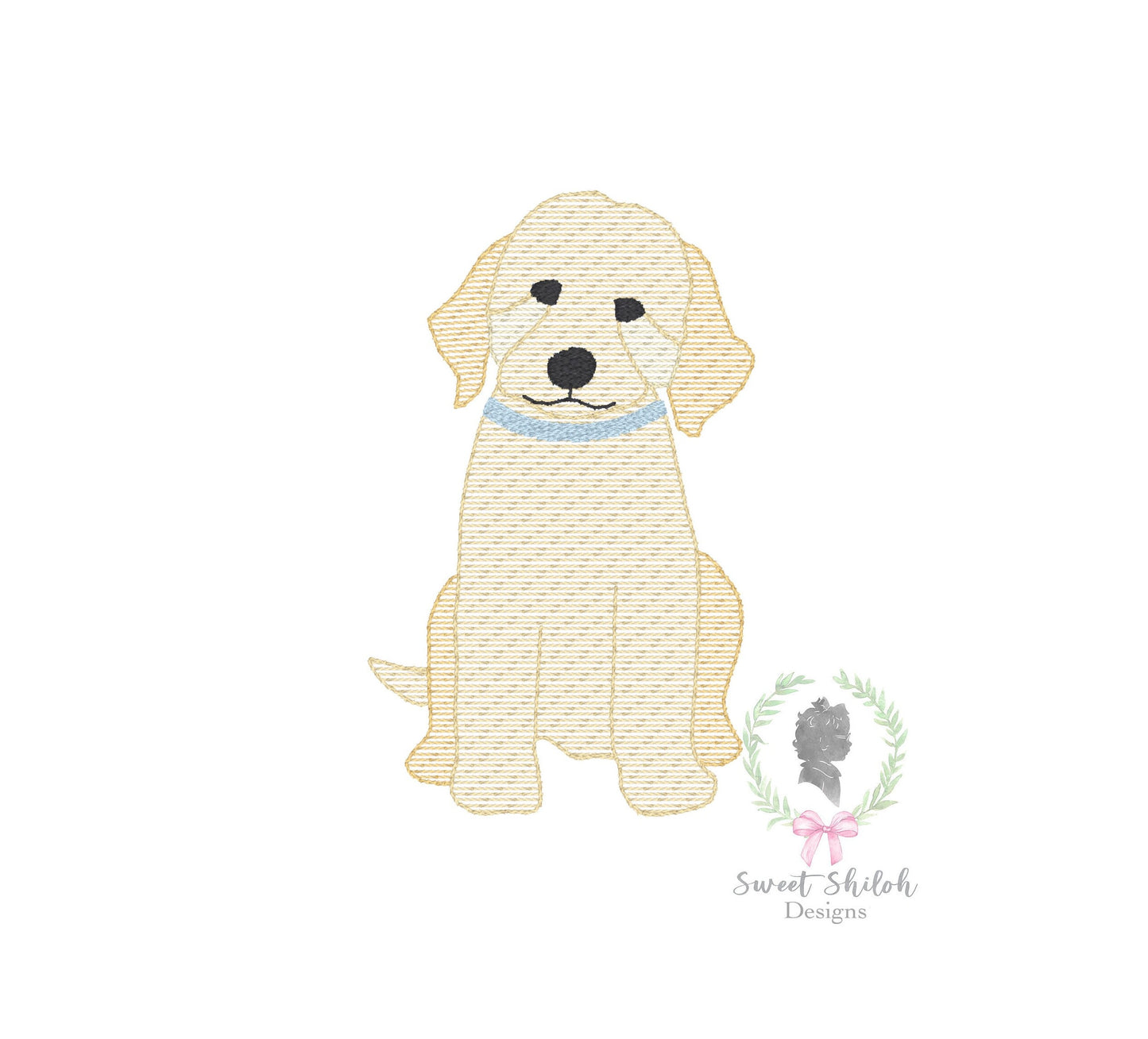 Golden Doodle Sketch