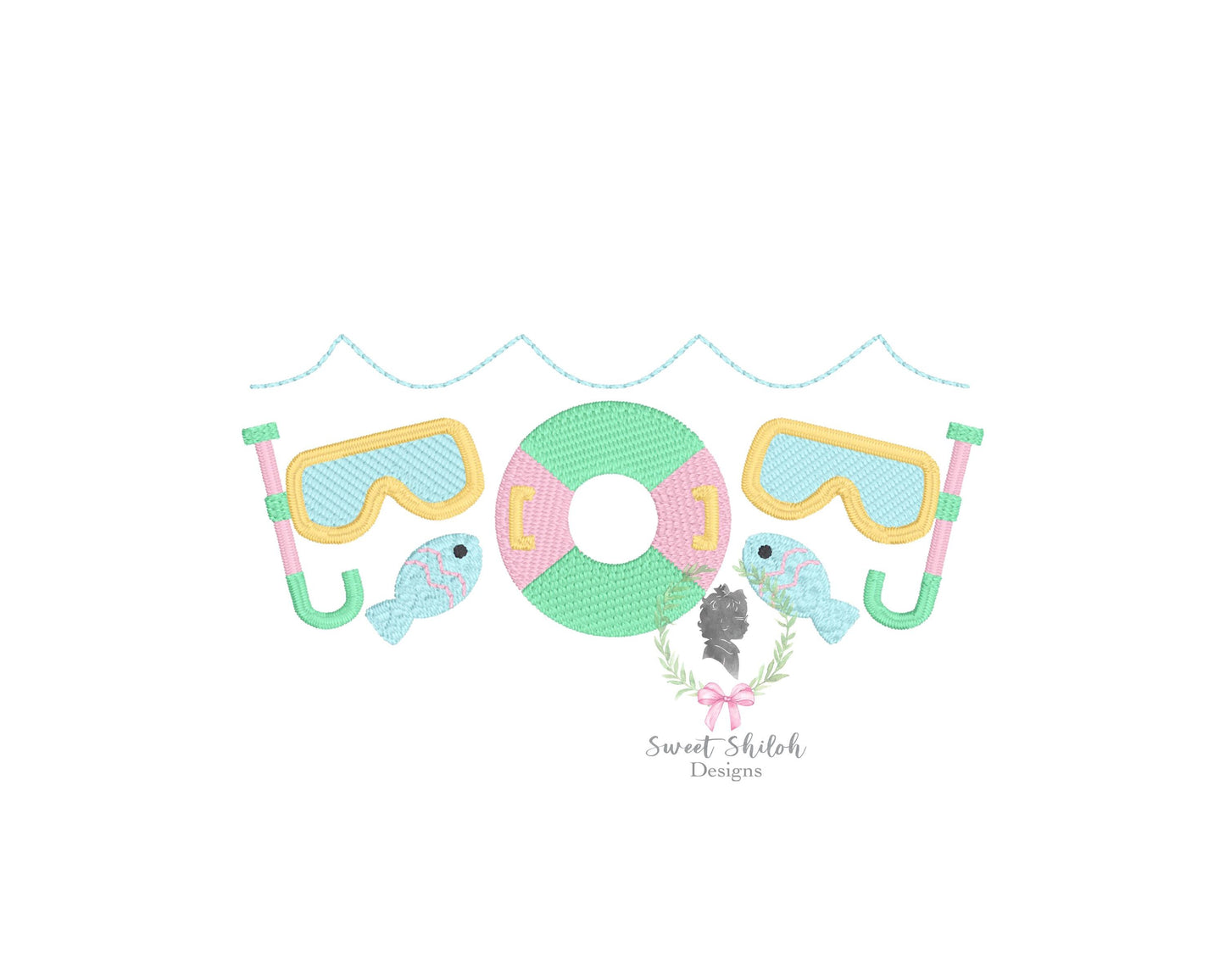 Snorkel Swim Frame Fill