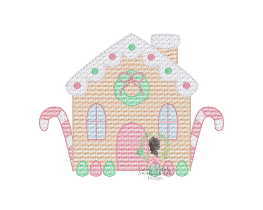 Gingerbread House Sketch