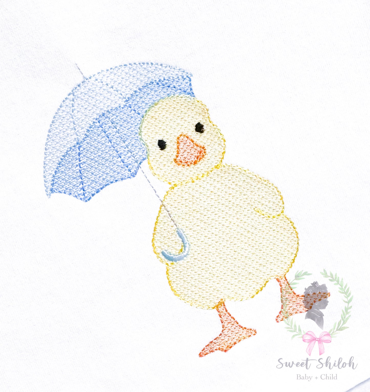 Duck with Umbrella Sketch