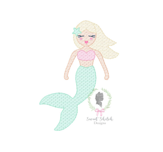 Mermaid Sketch