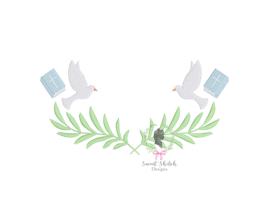 Easter Dove Frame Fill