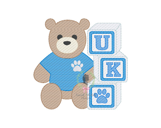 Kentucky Teddy Bear Sketch