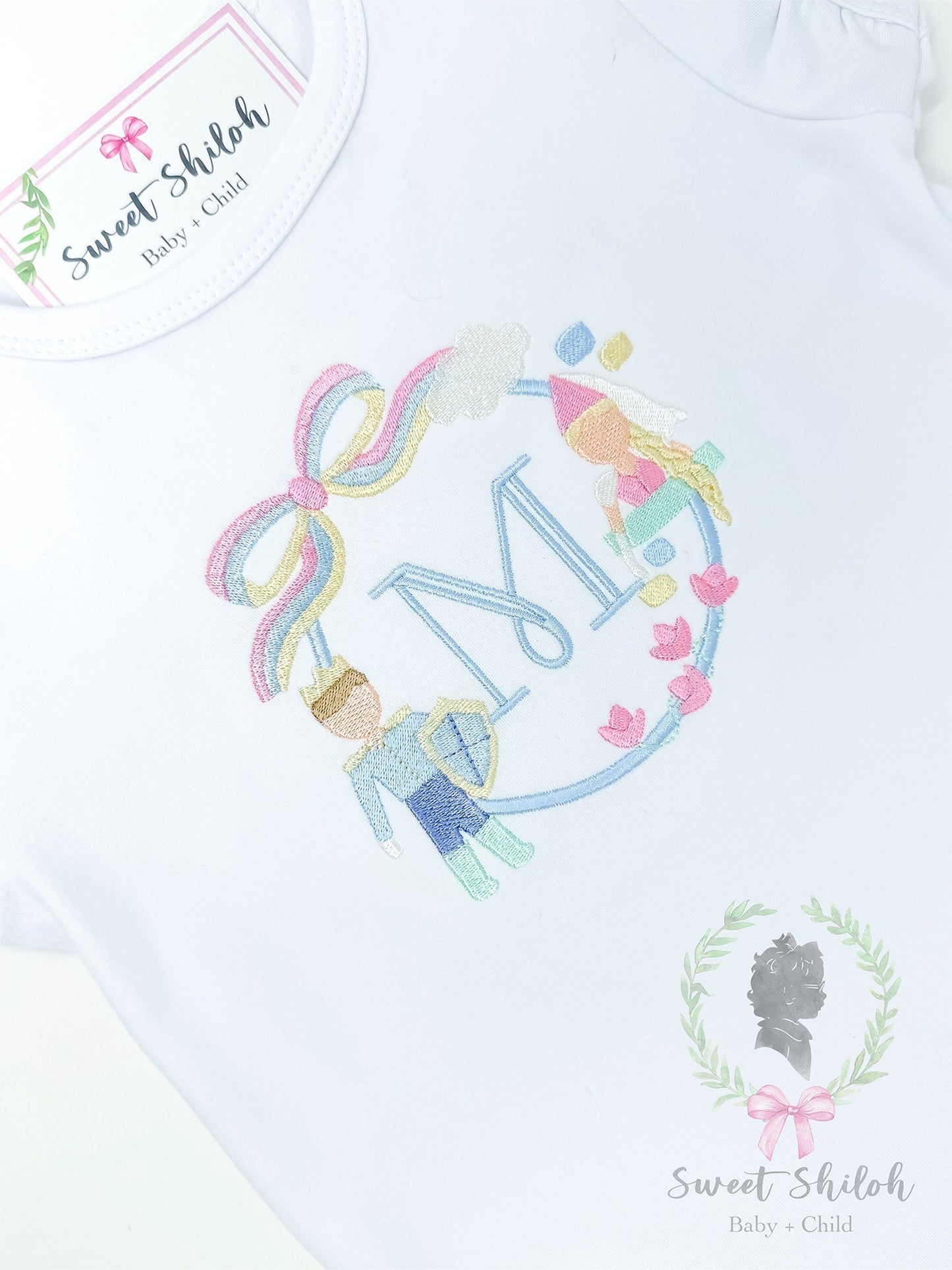 Princess Prince Bow Frame Fill