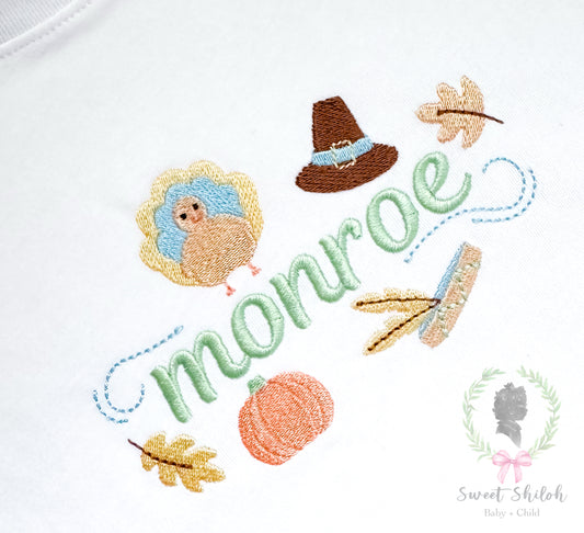 Build Your Own Thanksgiving Monogram Set