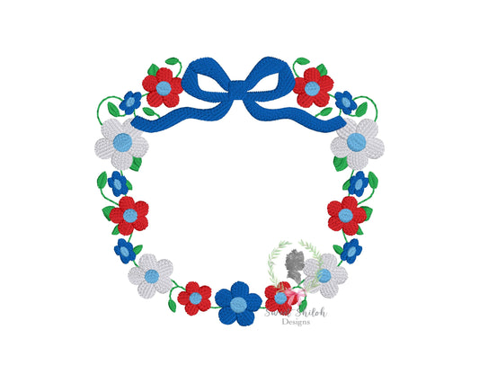 Wildflower Bow Frame Fill