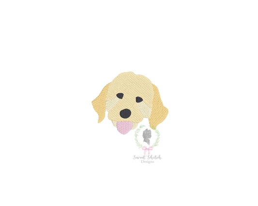 Golden Doodle Head Mini Fill