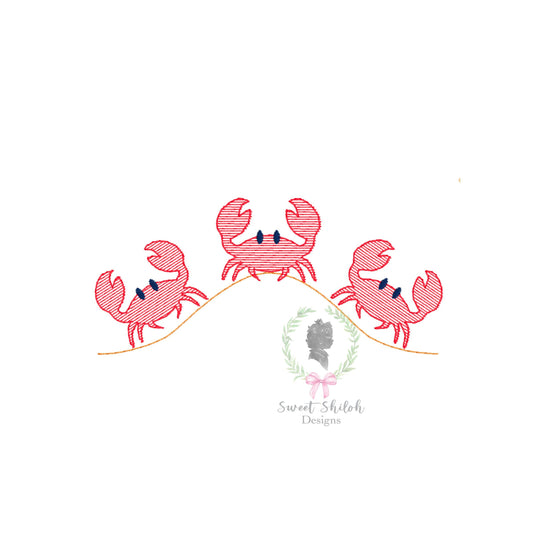 Crawling Crab Trio Sketch