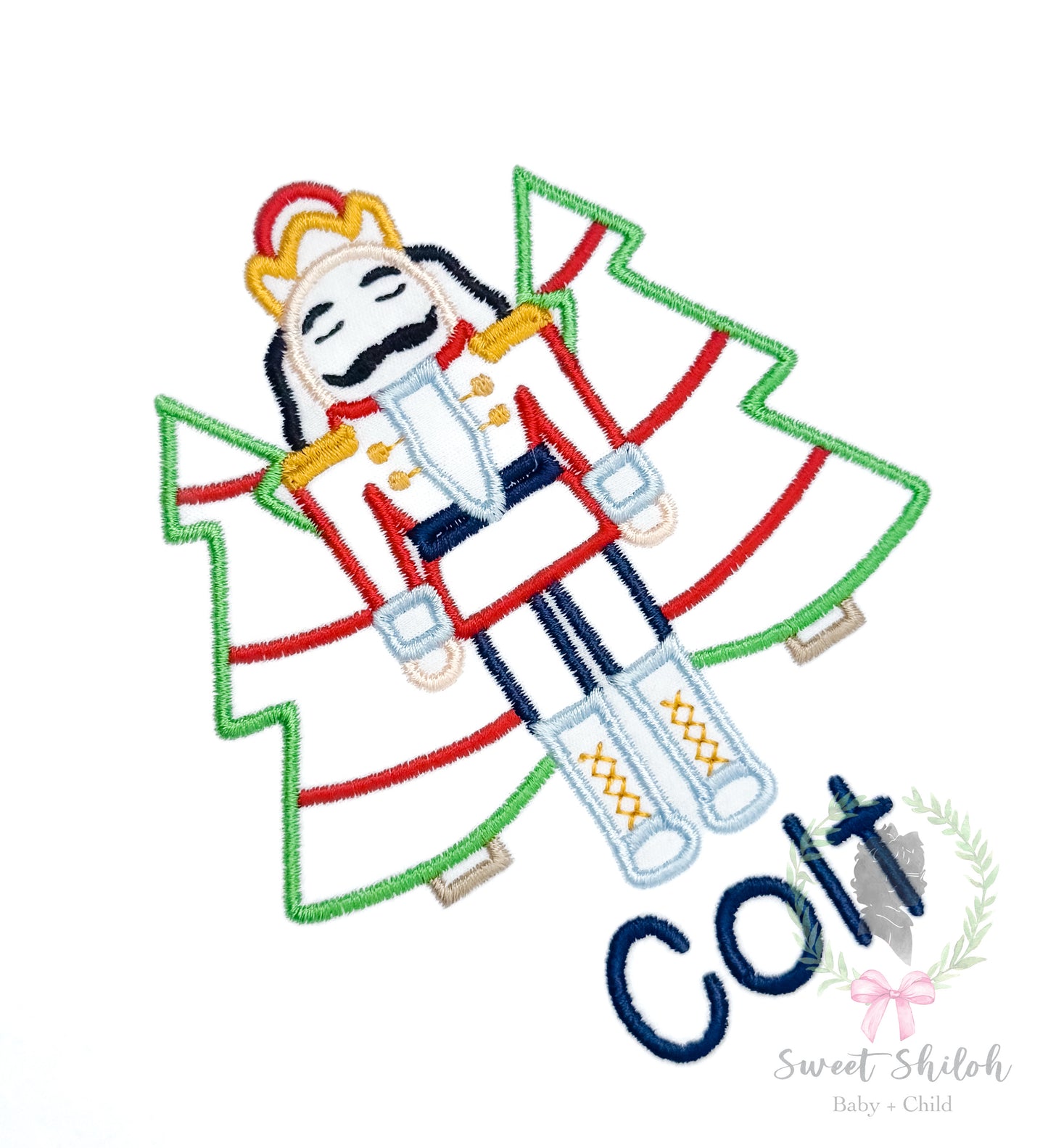 Nutcracker Satin Outline