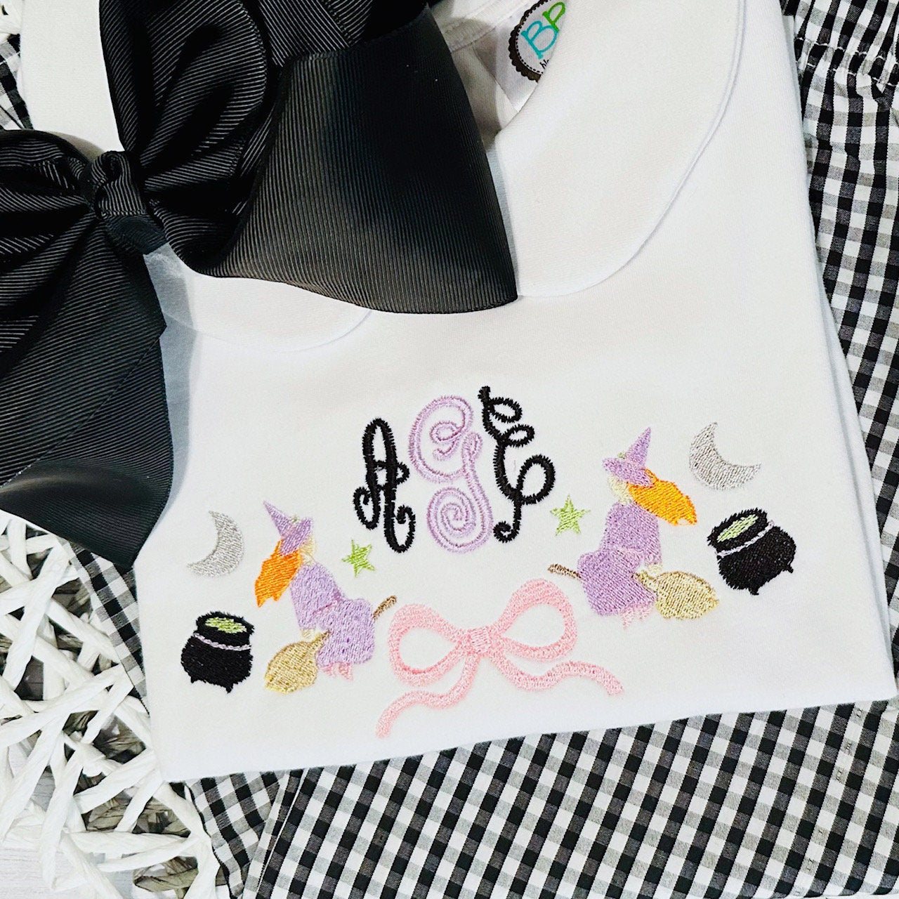 Halloween Witch Frame Fill