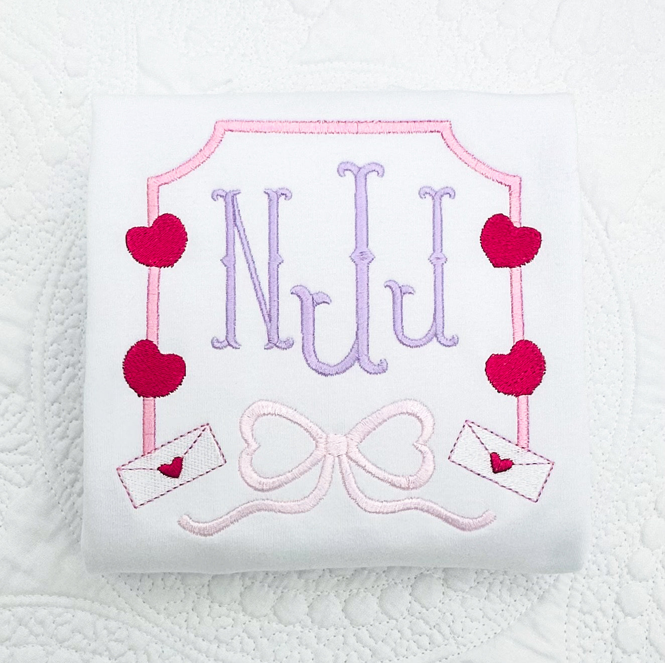 Valentine Paper Airplane Heart Frame