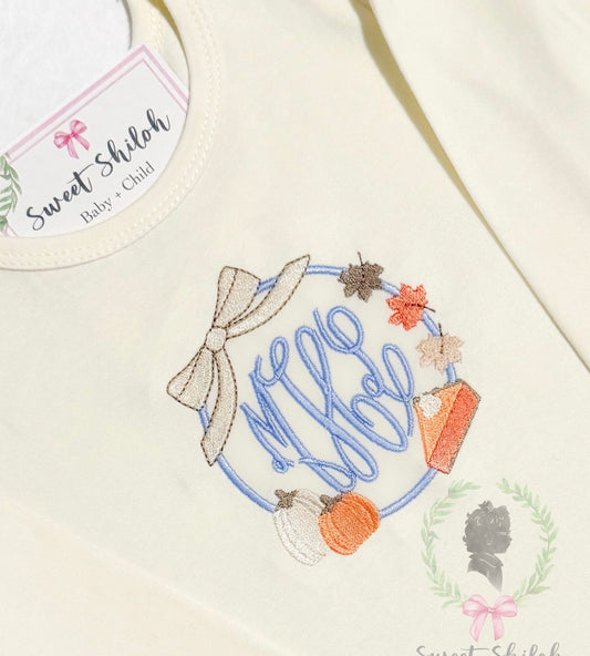 Pumpkin Pie Frame Fill