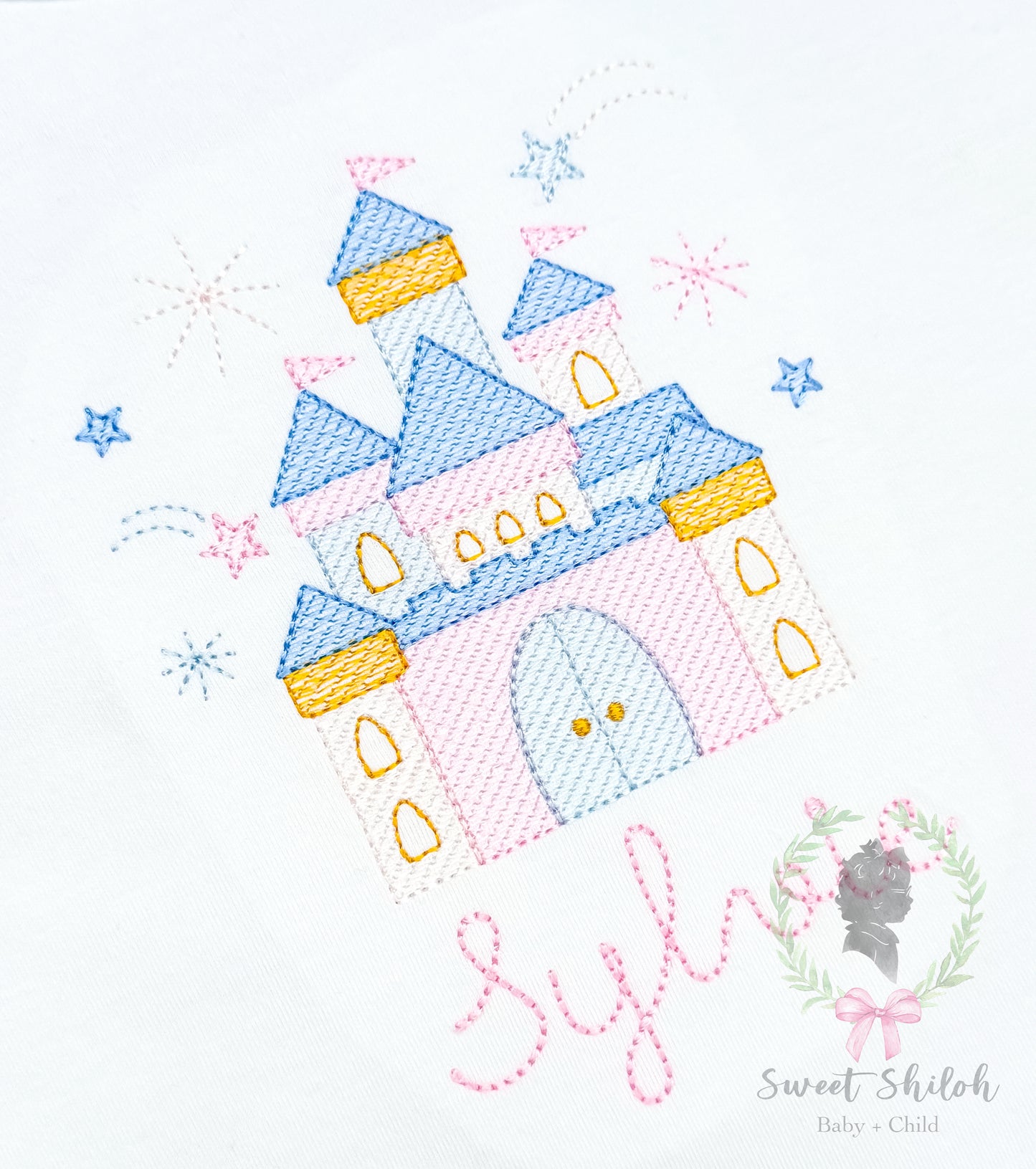 Fairytale Castle Firework Sketch