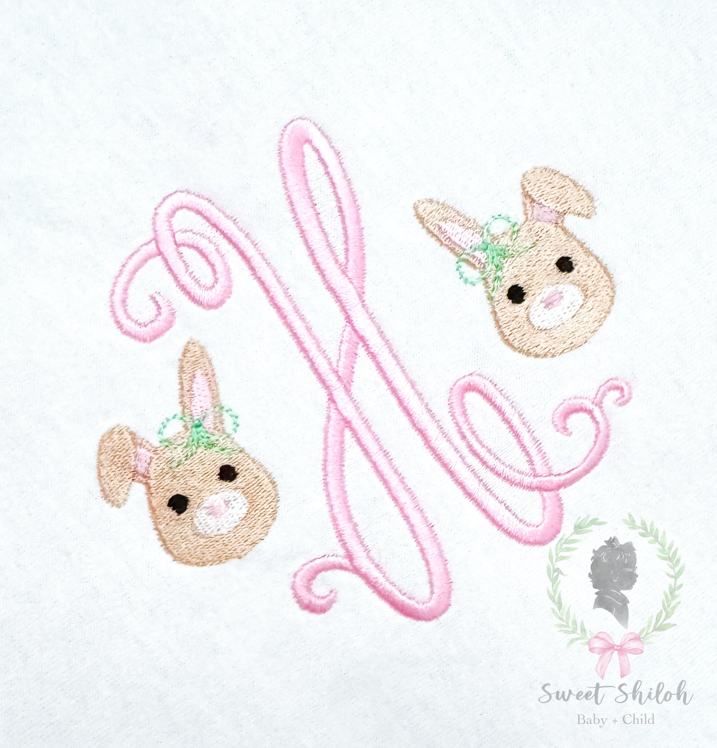 Bunny Head with Bow Mini Fill