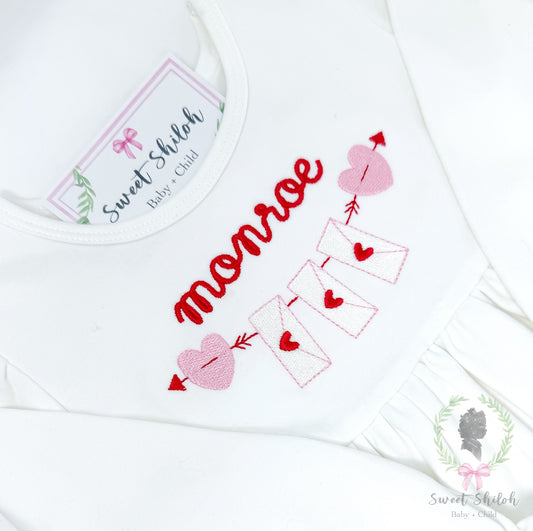 Love Letter Bunting Frame Fill