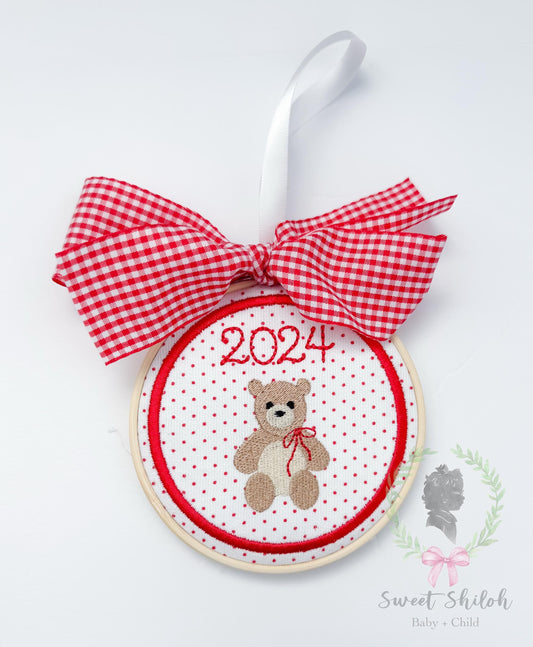 Teddy Bear with Bow Mini Fill