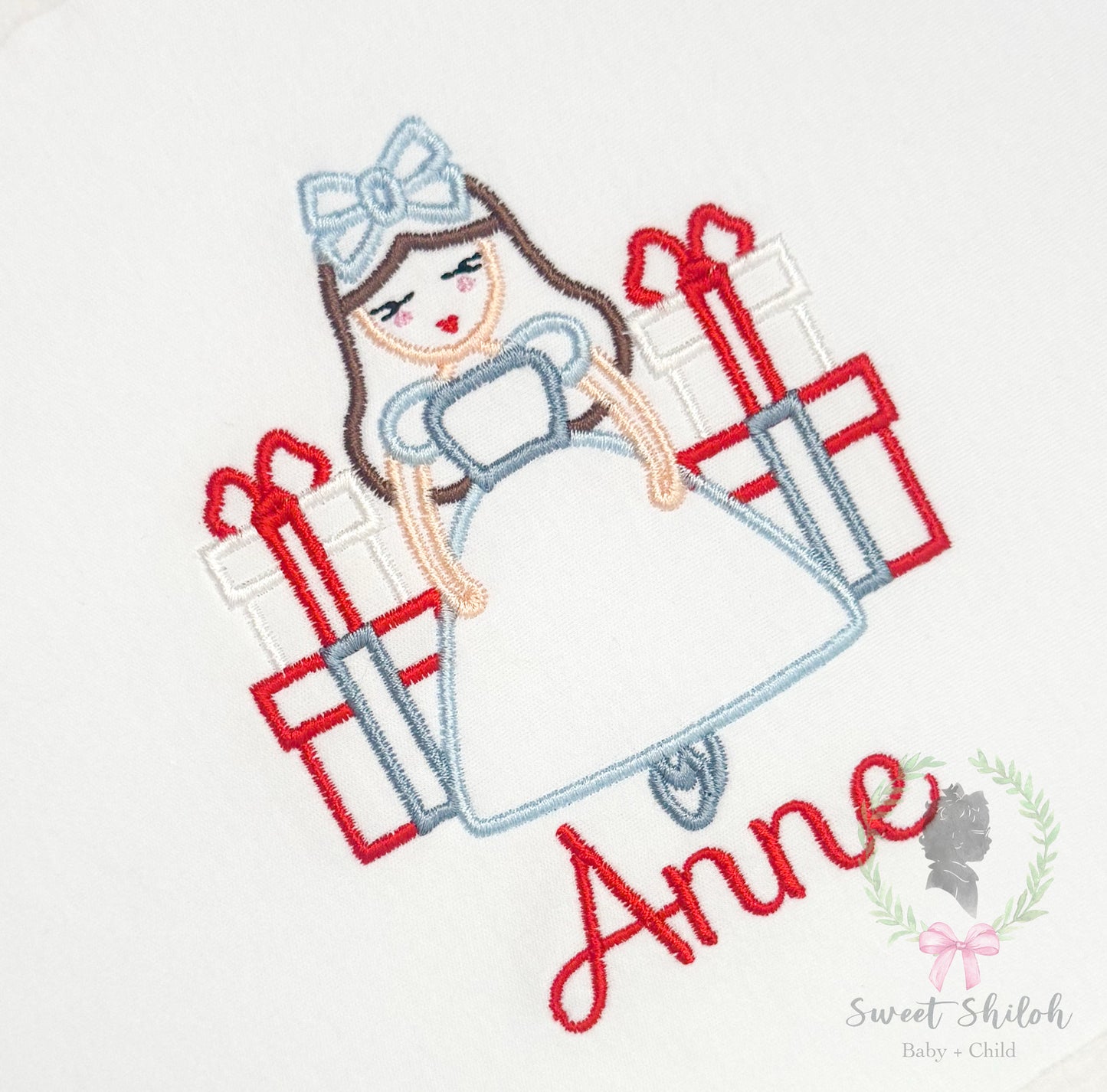 Nutcracker Dancer Satin Outline