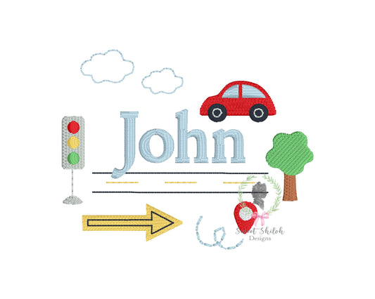 Build Your Own Traffic Monogram Set
