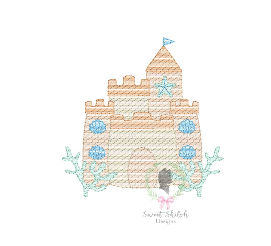 Sandcastle Sketch