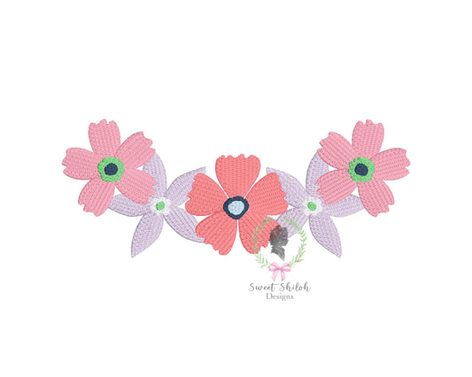 Exotic Flower Frame Fill