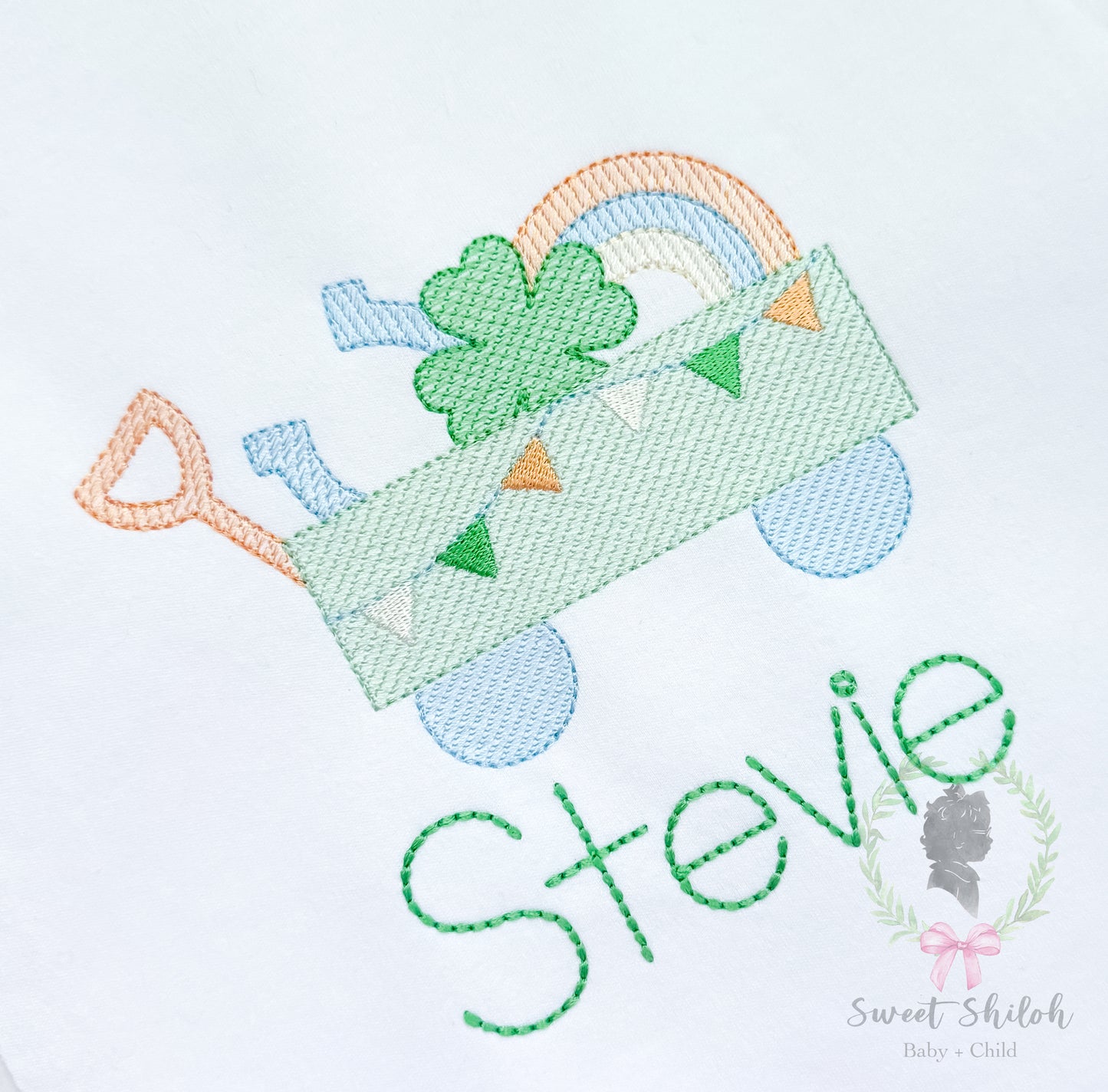 St. Patrick's Day Wagon Sketch