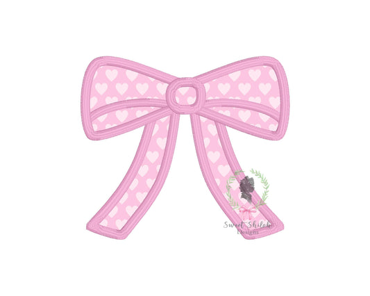 Ribbon Satin Stitch Applique