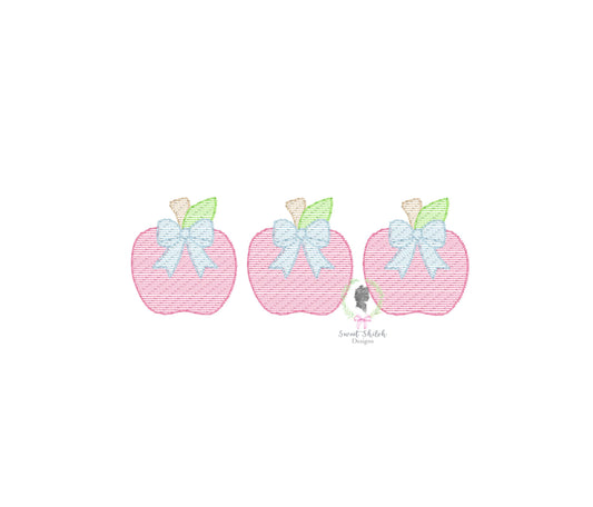 Apple Bow Trio Sketch