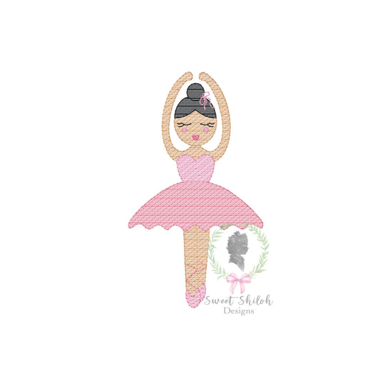 Dancing Ballerina Sketch