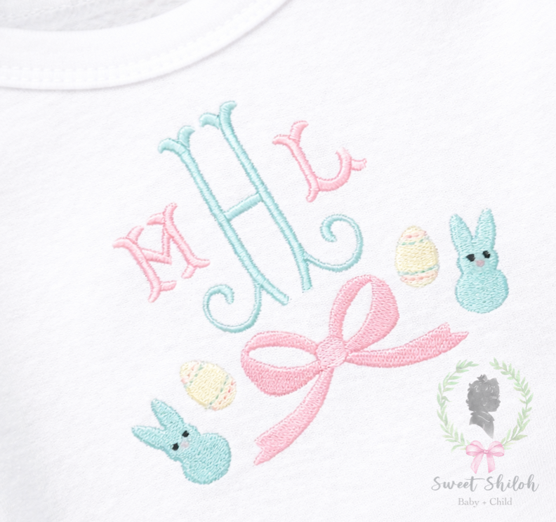 Easter Egg Bunny Fill Frame