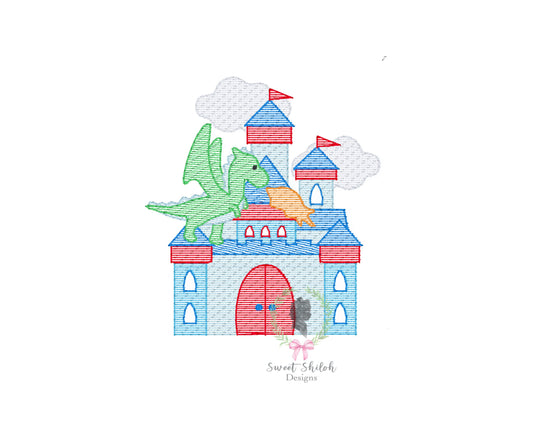 Dragon Castle Sketch