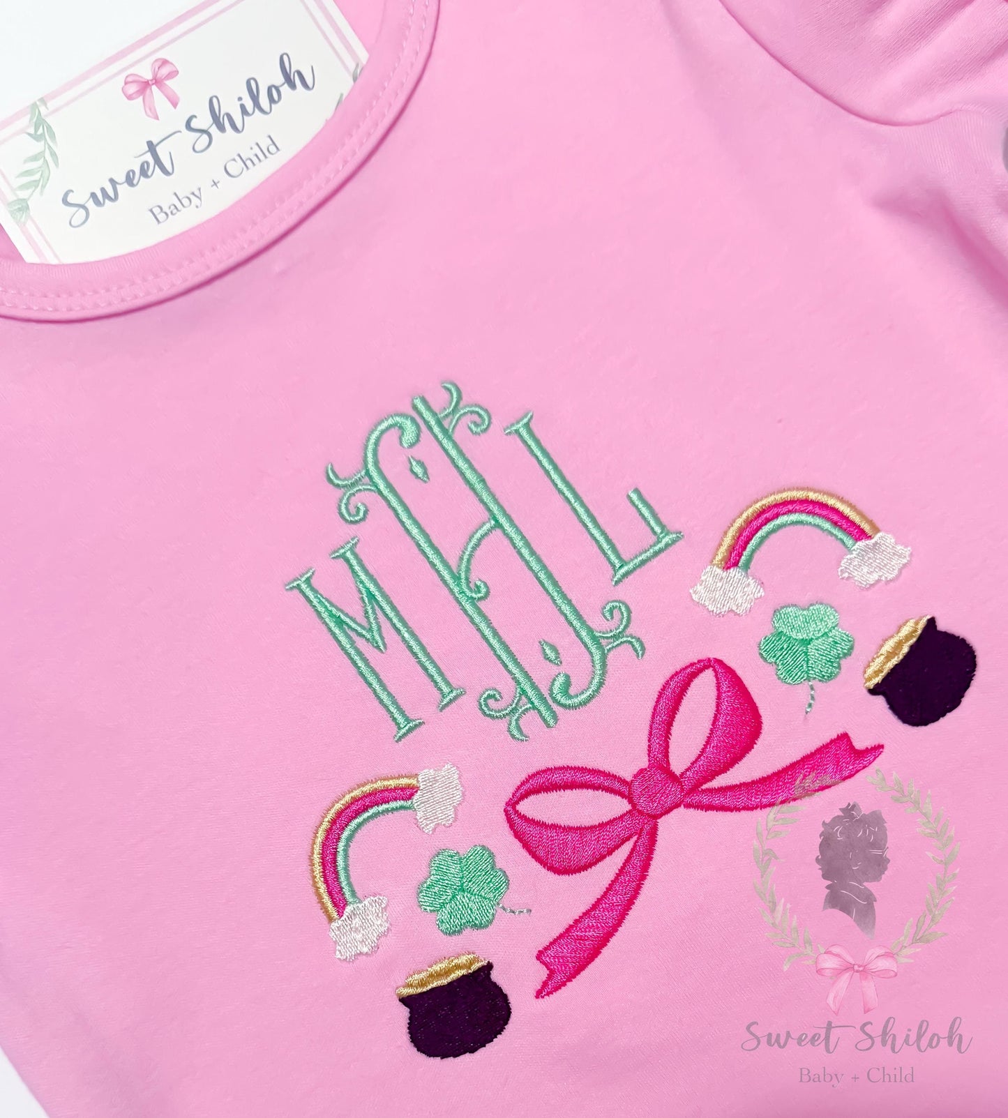 St. Patrick's Day Rainbow Frame Fill