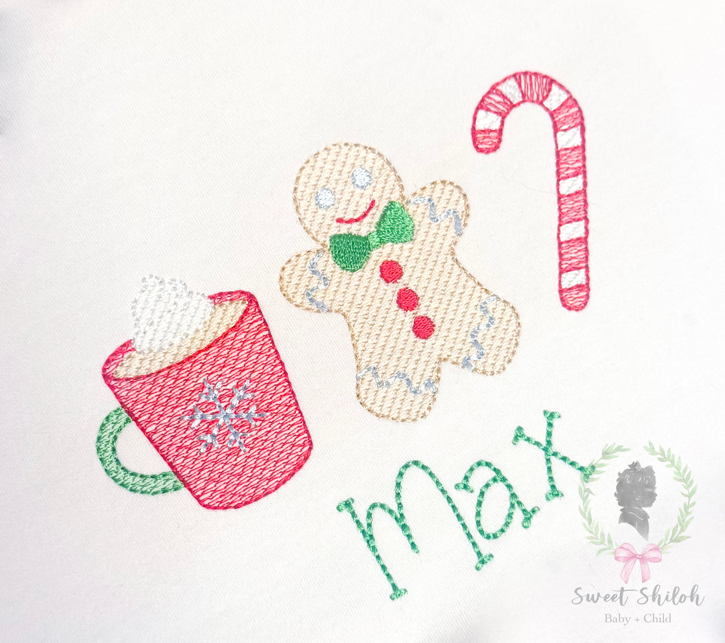 Gingerbread Peppermint Trio Sketch