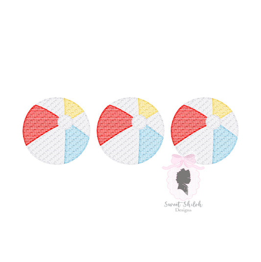 Beach Ball Trio Sketch