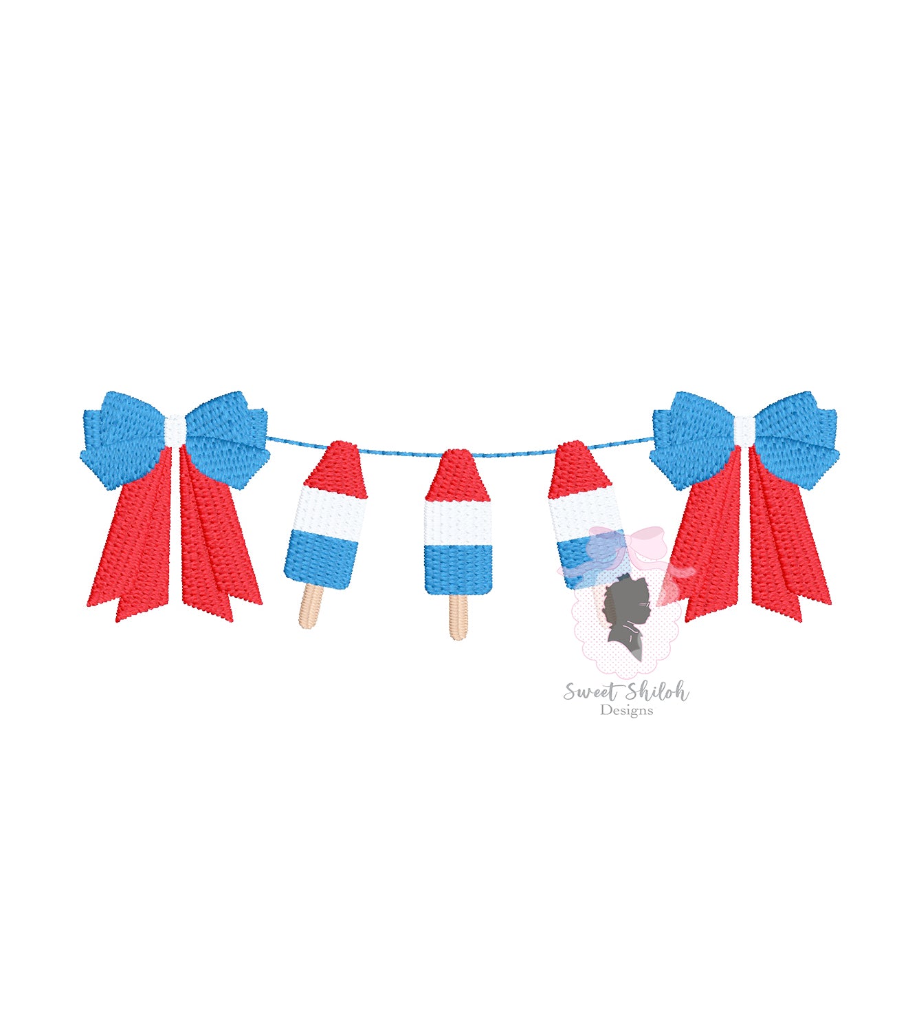 Independence Day Popsicle Frame