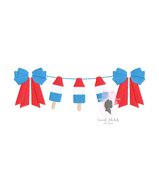 Independence Day Popsicle Frame