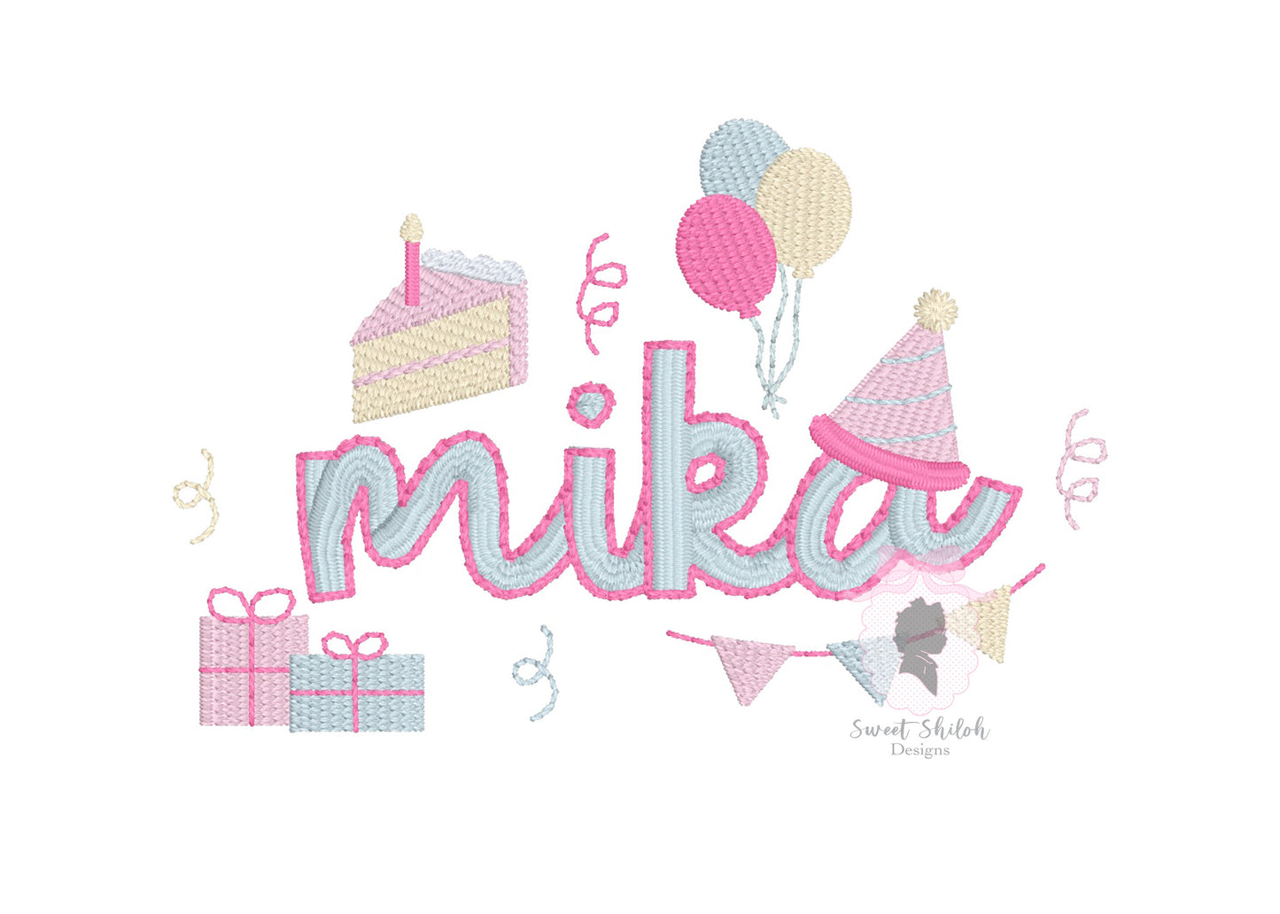 Build Your Own Birthday Monogram Set