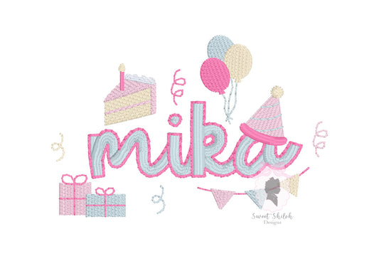 Build Your Own Birthday Monogram Set