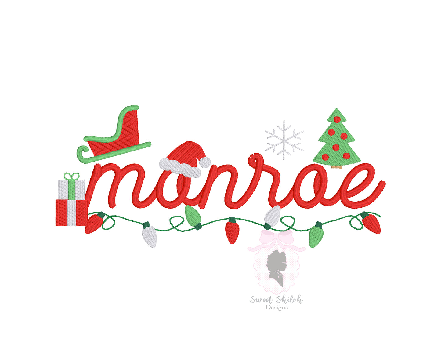 Build Your Own Christmas Monogram Set