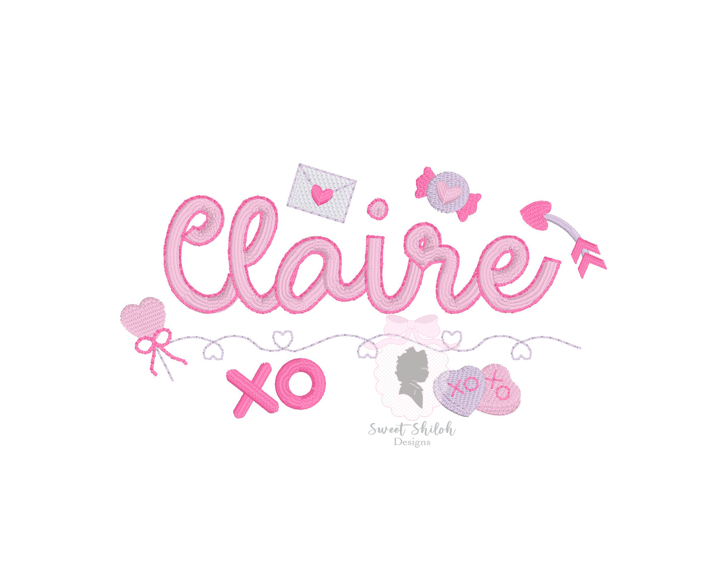 Build Your Own Valentine Monogram Set