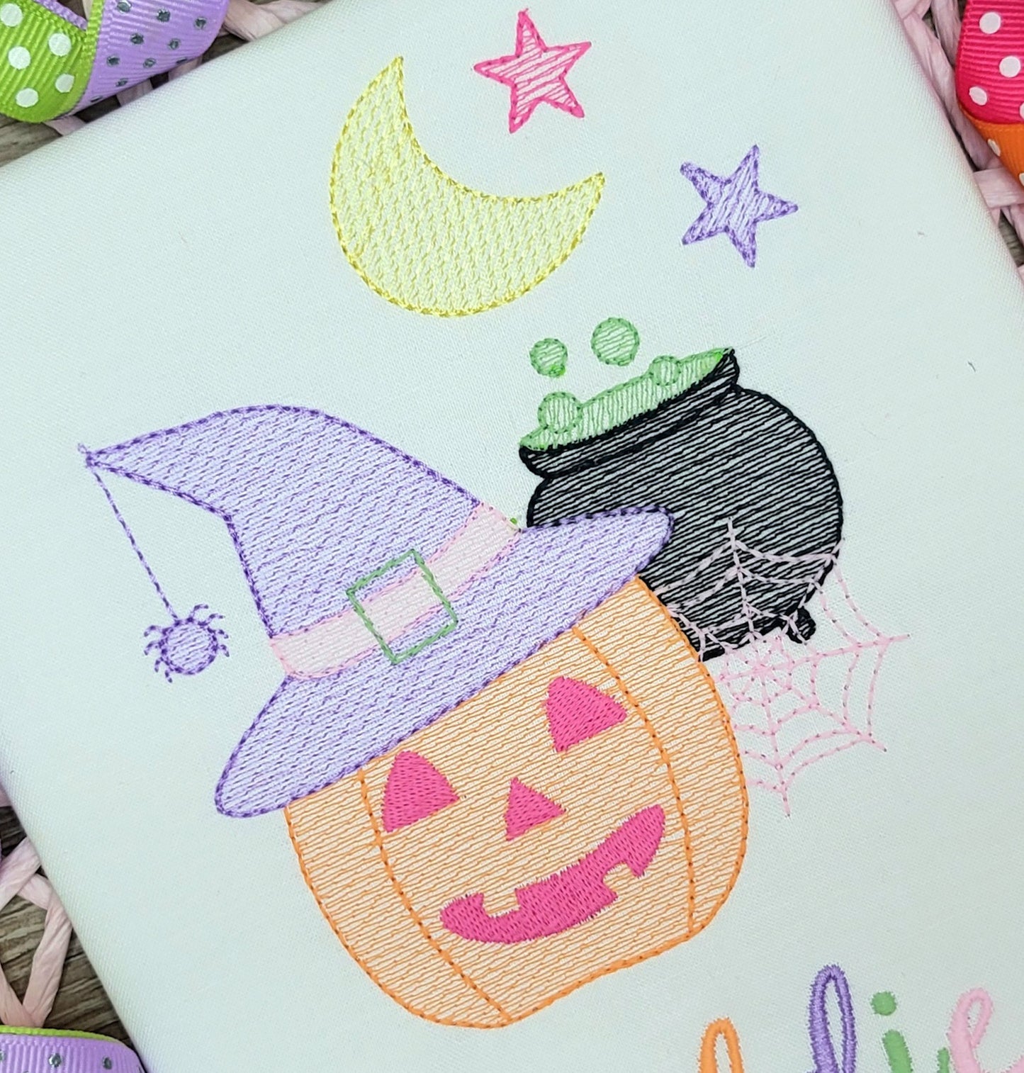 Witch Pumpkin Sketch