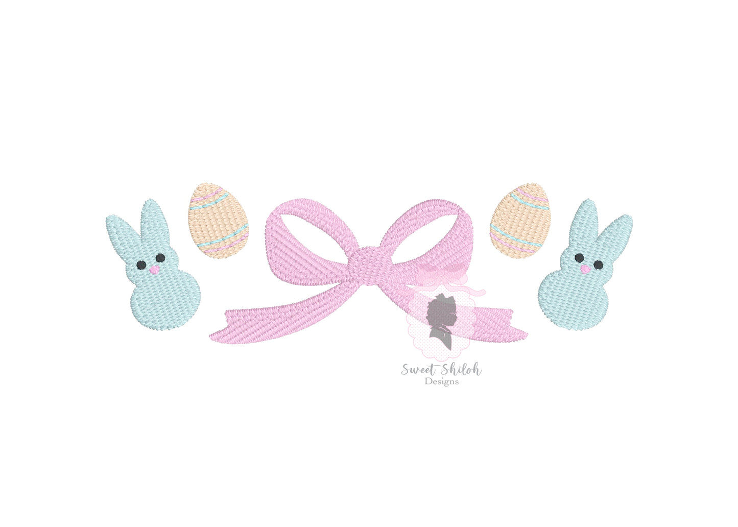 Easter Egg Bunny Fill Frame