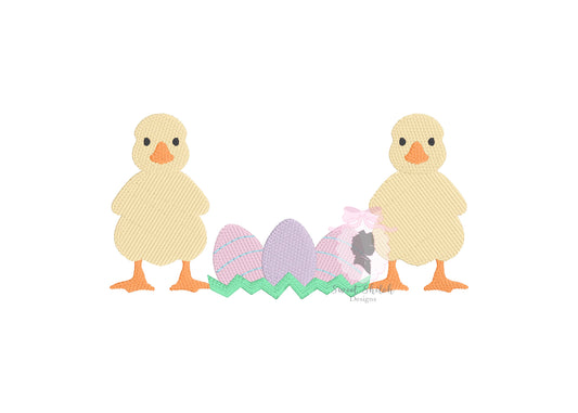 Easter Duck Fill Frame