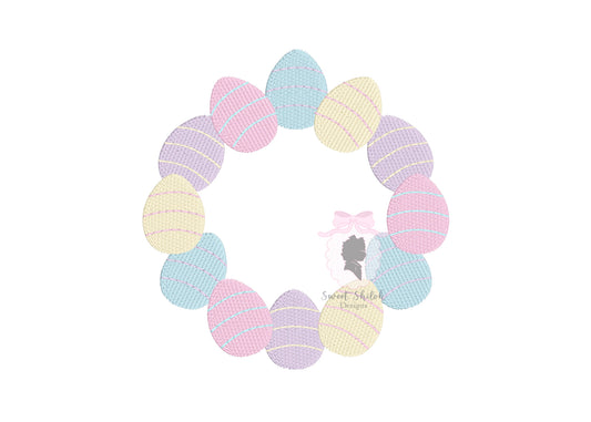 Easter Egg Fill Frame