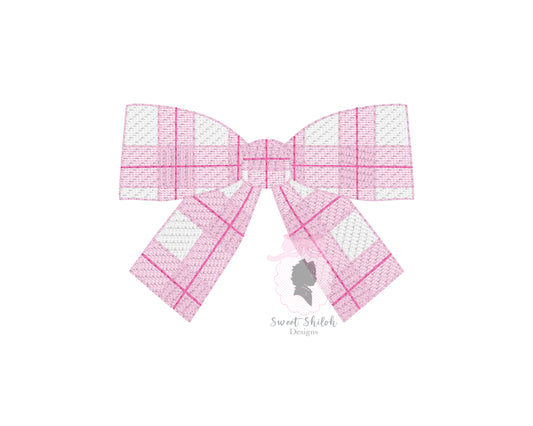 Gingham Bow Sketch