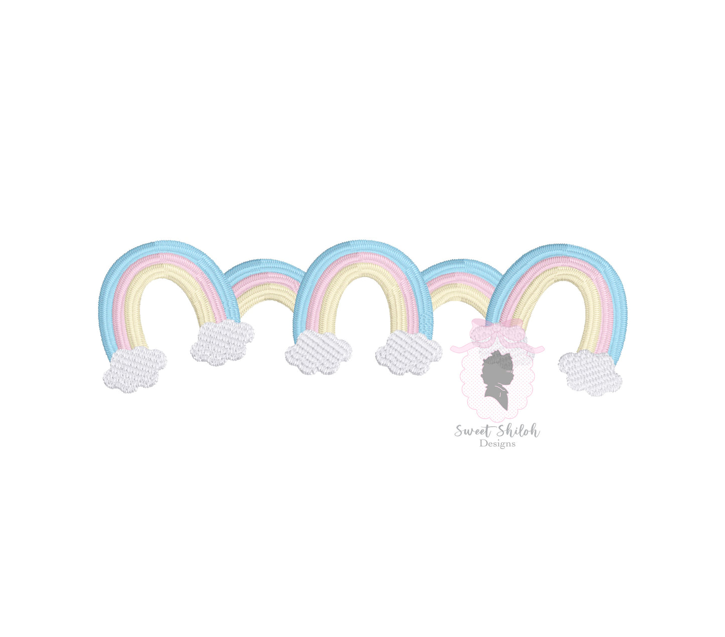 St. Patrick's Day Rainbow Row Frame